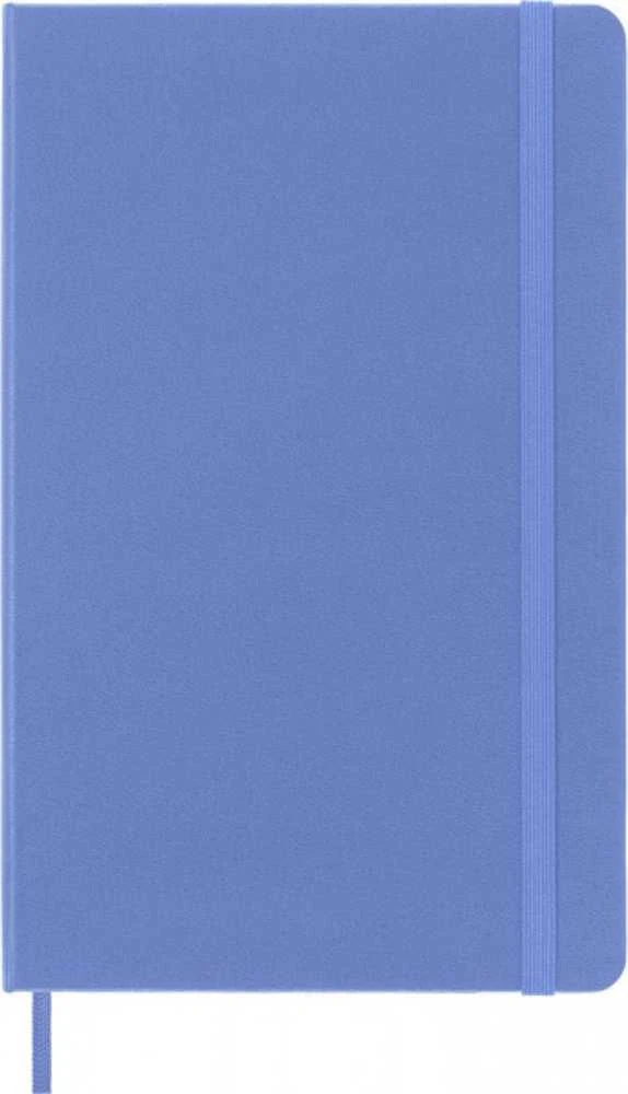 Moleskine MOLESKINE Classic L (13x21 cm) sklandžiai, kietai padengti, hidrangea mėlyna, 240 puslapių, mėlyna