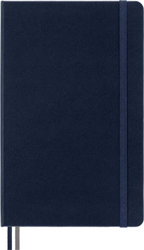 Moleskine MOLESKINE Classic L (13x21 cm) sklandžiai, kietai padengti, safyro mėlyna, 400 puslapių, mėlyna
