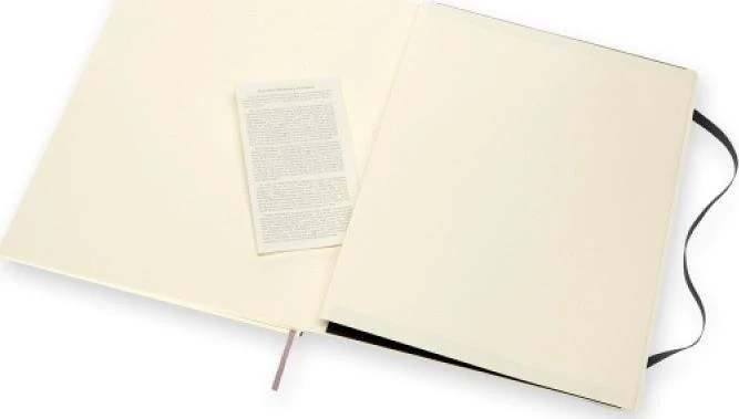 Moleskine Notes MOLESKINE Classic XXL (21,6x27,9 cm) lygus, minkštas viršelis, 192 puslapiai, juodas