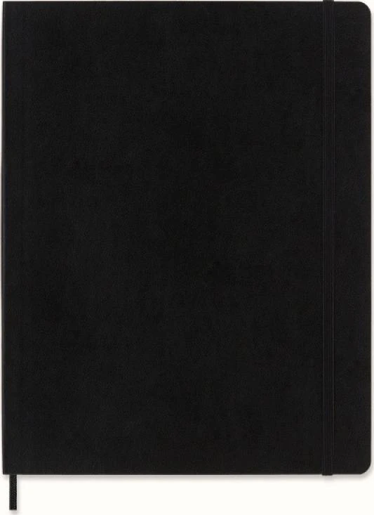 Moleskine Notes MOLESKINE Classic XXL (21,6x27,9 cm) lygus, minkštas viršelis, 192 puslapiai, juodas