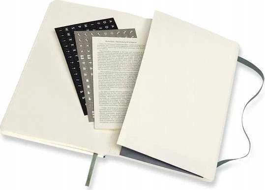 Moleskine MOLESKINE Professional L sąsiuvinis (13x21 cm), minkštu viršeliu, miško žalia, 192 puslapiai, žalia