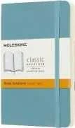 Užrašų knygutė Moleskine Classic, 9x14cm, linijomis, minkštu viršeliu, mėlynos spalvos