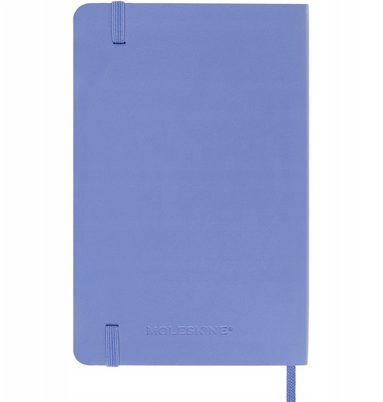 „Moleskine Notes“ MOLESKINE Classic P (9x14cm), linijuotas, minkštais viršeliais, 192 puslapiai, hortenzijų mėlynumo