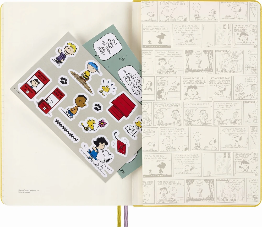 Moleskine Užrašų knygelė MOLESKINE Peanuts Patty 2025, L, 13x21cm, su linijomis, riboto leidimo