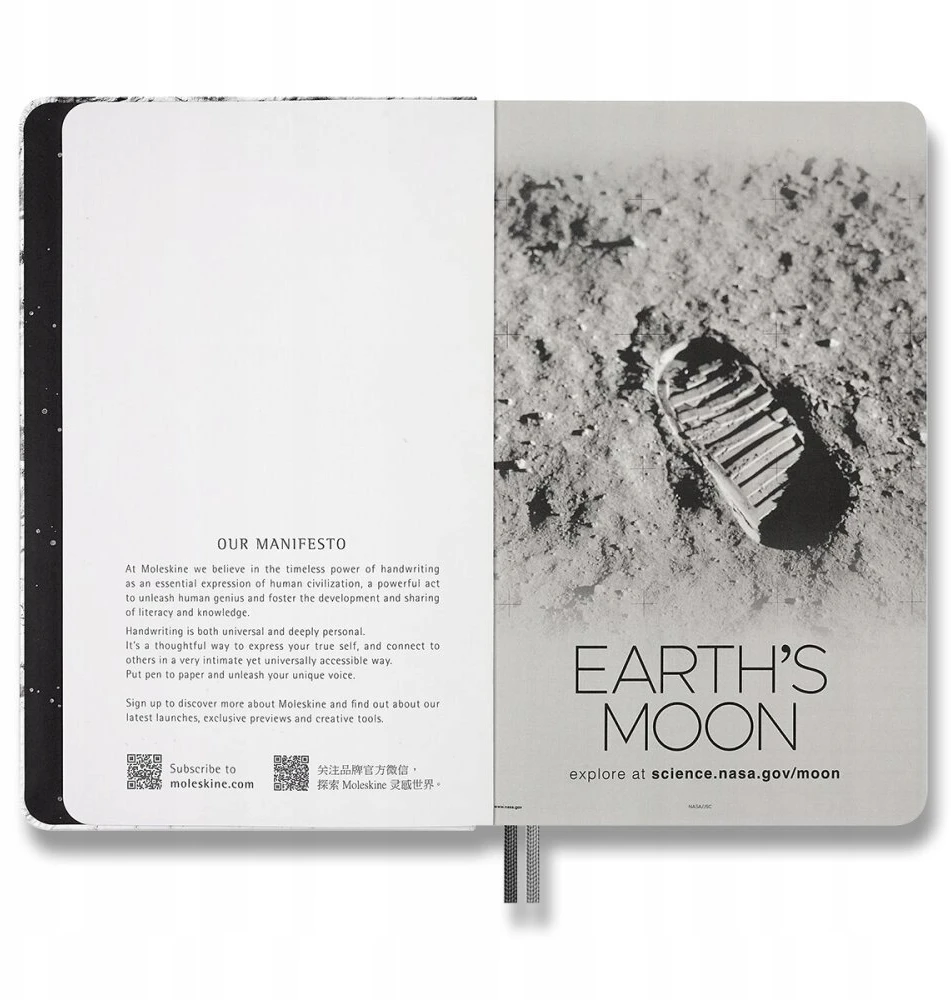 Moleskine Notes NASA, L, w linijos, box (MS-9277529)