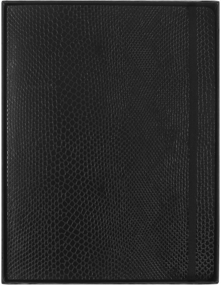 Moleskine Notes Pro, riboto leidimo Boa Synthetic, XL, linijuotas, juodas, dėžutėje (MS-8859485)
