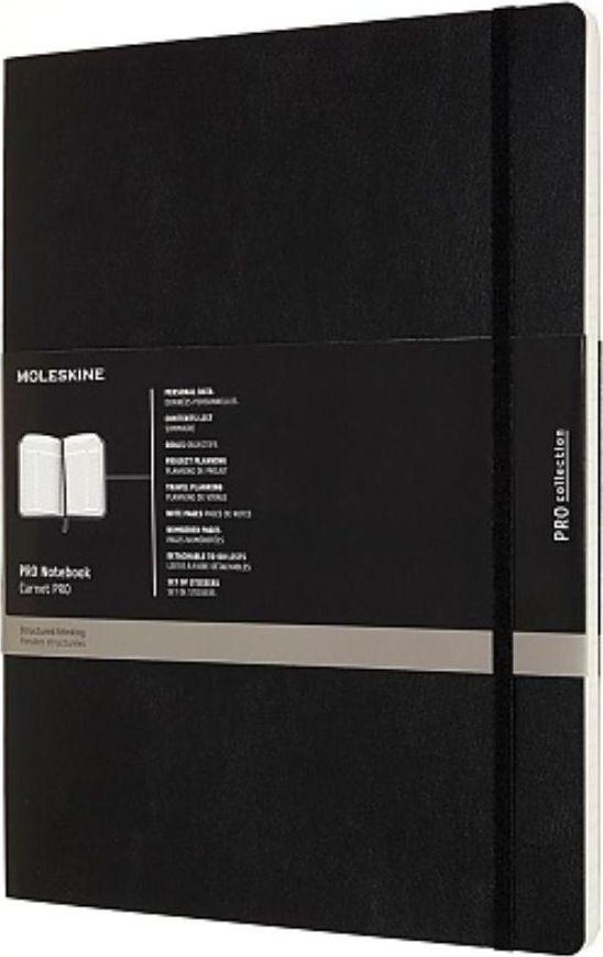 Moleskine Notes Professional XXL 22x28 juodas MOLESKIN, modelis
