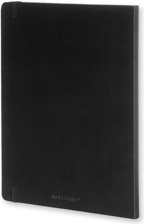 Užrašų knygutė Moleskine Classic 19x25cm, linijomis, kietu viršeliu, juodos spalvos