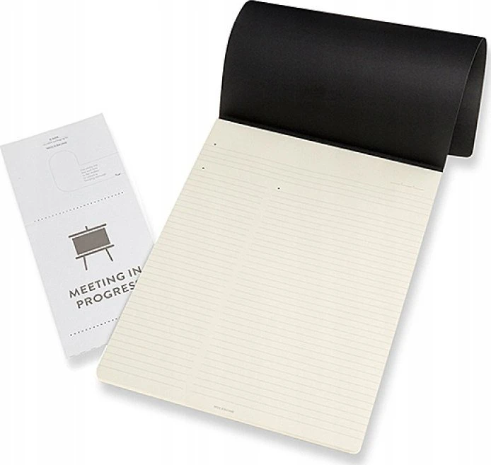 Moleskine Notes reporterski PRO PAD Letter (21,59x27,94 cm), 96 stron, juoda