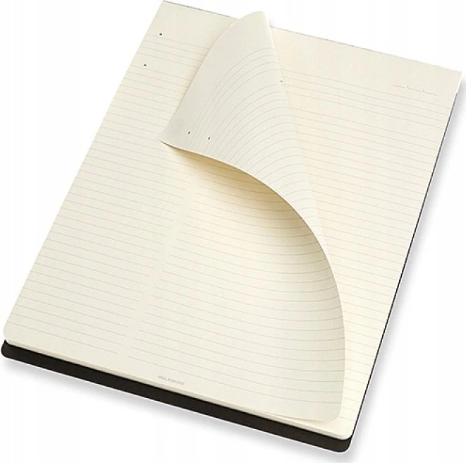 Moleskine Notes reporterski PRO PAD Letter (21,59x27,94 cm), 96 stron, juoda
