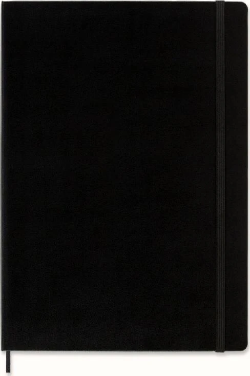 Moleskine Notes MOLESKINE PROFESSIONAL A4 (21x29,7 cm), kietas viršelis, 192 puslapiai, juodas