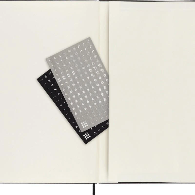 Moleskine Notes MOLESKINE PROFESSIONAL A4 (21x29,7 cm), kietas viršelis, 192 puslapiai, juodas