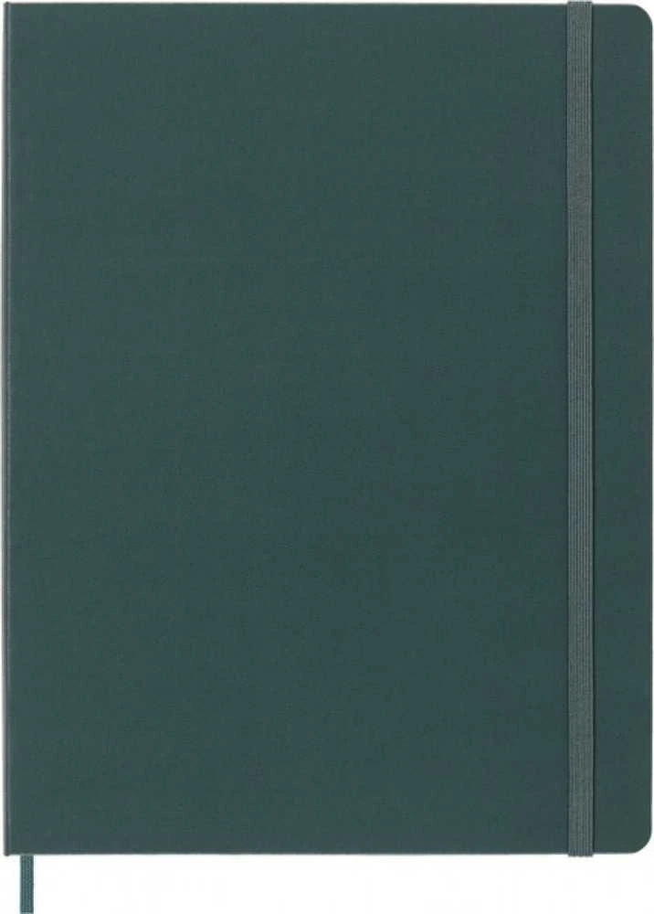 Užrašų knygutė Moleskine PRO,19x25cm, kietais viršeliais, žalios spalvos