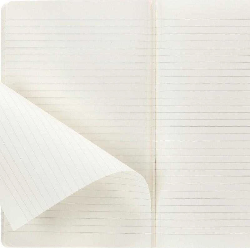 Užrašų knygutė Moleskine Cahier 13x21cm, linijomis, minkštu viršeliu, juodos spalvos, 3 vnt