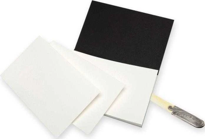 Moleskine Vandens spalvos blokas L (13x21 cm), 20 puslapių, juoda