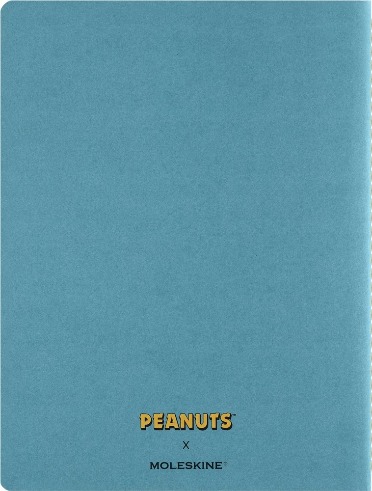 Moleskine Sąsiuvinis MOLESKINE Peanuts Linus Single Cahier, XL, 19x25cm, liniuotė, riboto leidimo