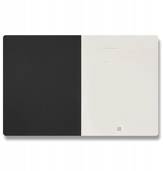 KNYGA Bookshop „Moleskine“ studentų ypač didelis užrašų sąsiuvinis