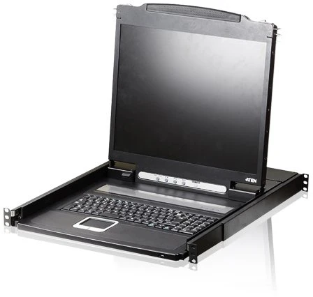 Aten 18.5" dviejų bėgių USB HDMI-DVI VGA Full HD