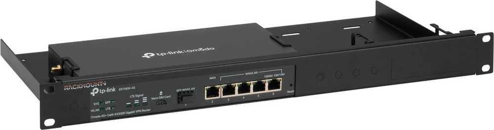Nezatříděno „Molex PN Rackmount.IT“ rinkinys, skirtas „Omada“ / „TP-Link ER706“ + „OC200“ [pasirinktinai]