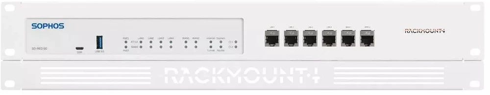 Nezatříděno Rackmount.IT rinkinys, skirtas Sophos SD-Raudonas 20 - SD-Raudonas 60 ekranuotiems
