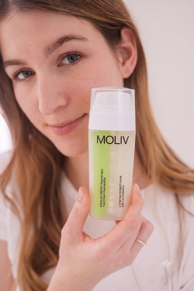 Usorteret Moliv BE`LIV Atstatomasis veido kremas su gyvais probiotikais 30ml