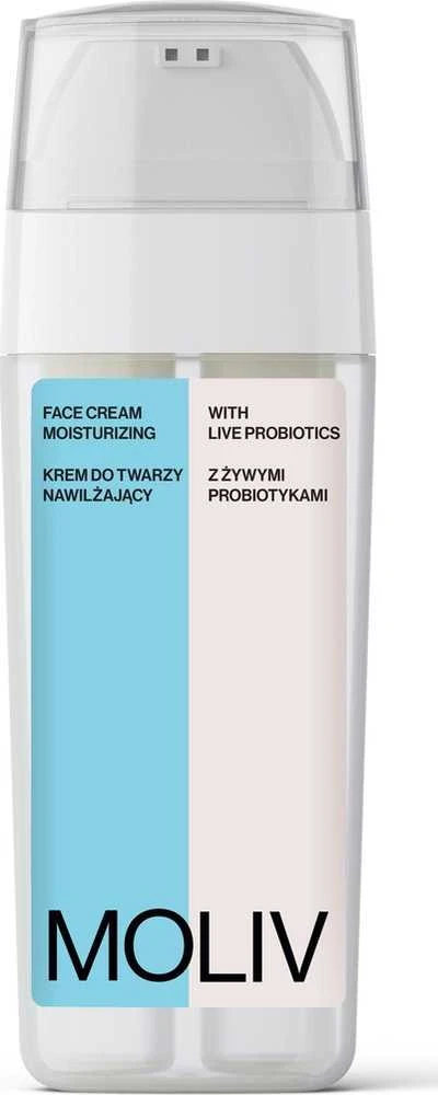 Moliv BE`LIV drėkinantis veido kremas su gyvais probiotikais 30ml