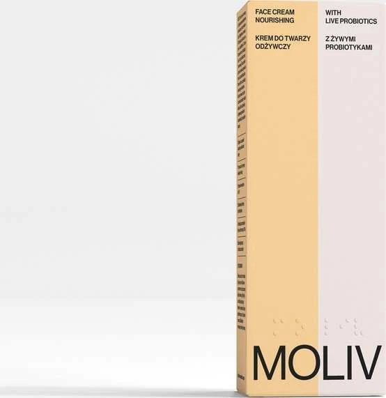 Nezatříděno Moliv BE`LIV Maistinė veido kremas su gyvų probiotikų 30ml