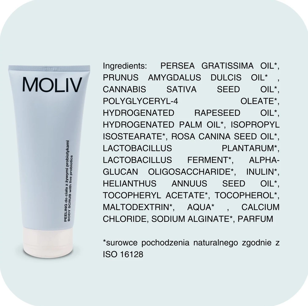 Nezatříděno MOLIV Kūno šveitiklis su gyvais probiotikais 200ml