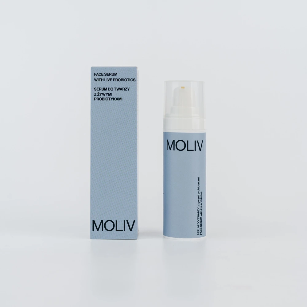 Usorteret MOLIV veido serumas su gyvaisiais probiotikais 30ml
