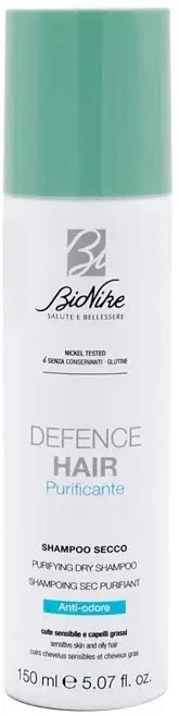 BioNike Defence Hair Hair Sausas šampūnas Purifying & Refreshing, 150 ml
