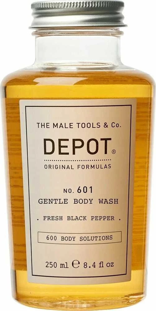 Depot No. 601 Gentle Kūno prausiklis Fresh Juodas Pepper, 250 ml