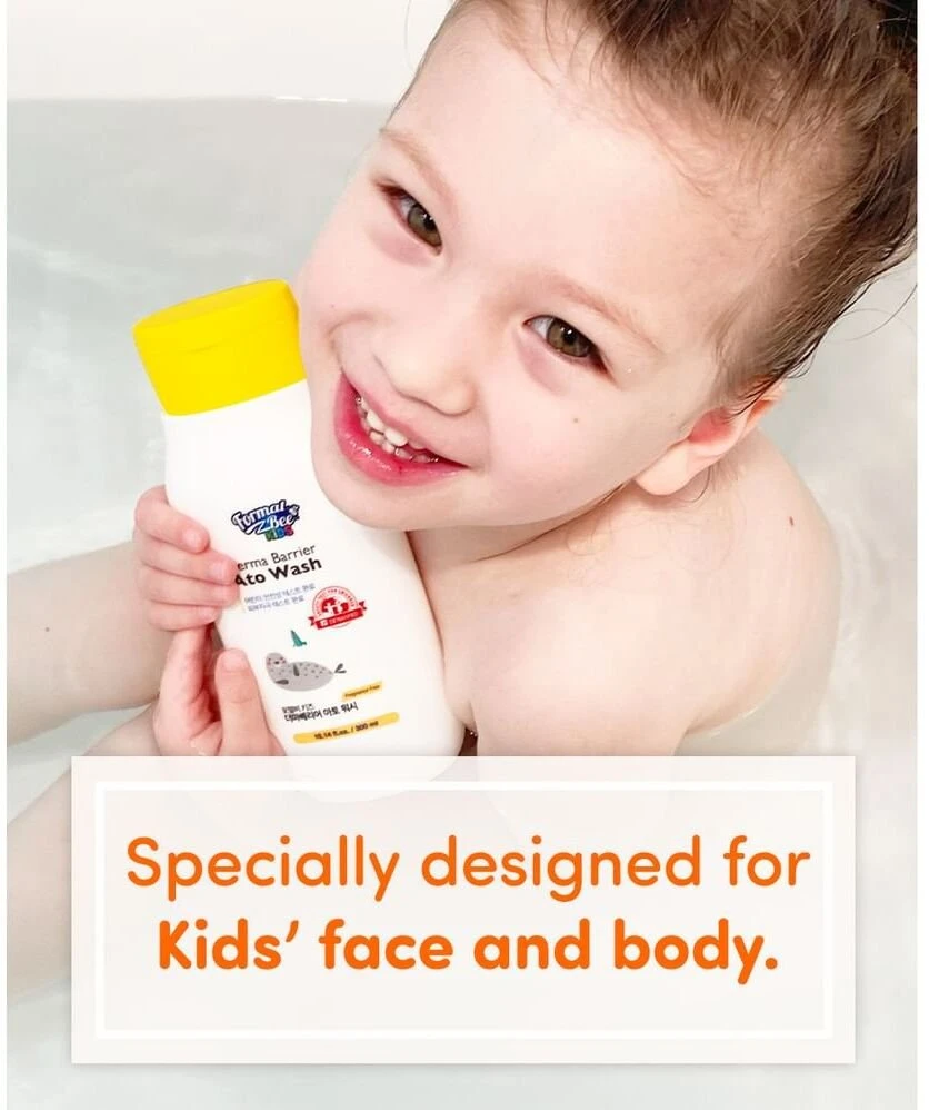 Formal Bee Derma Barrier Ato Wash švelni valomoji dušo želė sausai atopinei odai, 300 ml