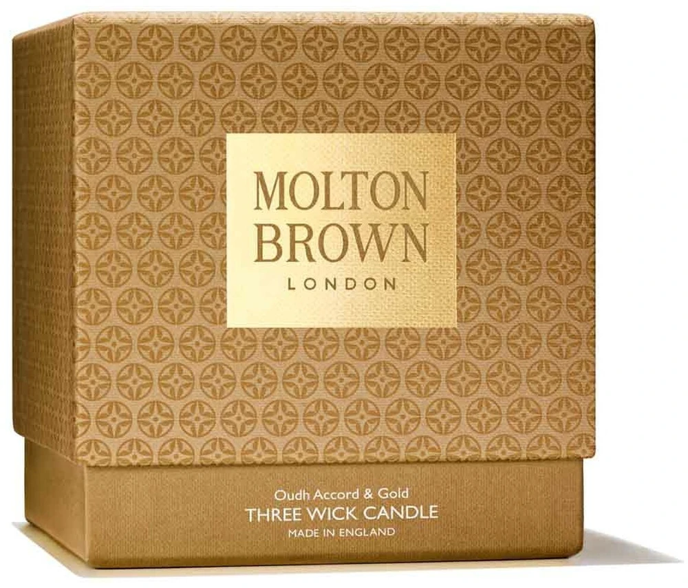 „Molton Brown“ užburianti „Oudh Accord“ ir aukso kvapioji žvakė, 480 g