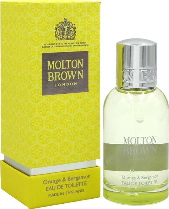 Molton Brown Oranžinis & Bergamot EDT tualetinis vanduo unisex, 50 ml