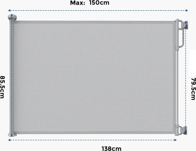 MOMCOZY SAUGOS VARTELIAI, Pilkas, ANGAI IKI 140 cm