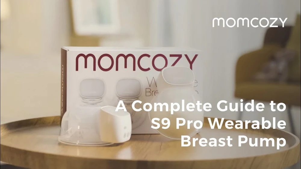 Dvigubas nešiojamas belaidis pientraukis Momcozy S9 Pro