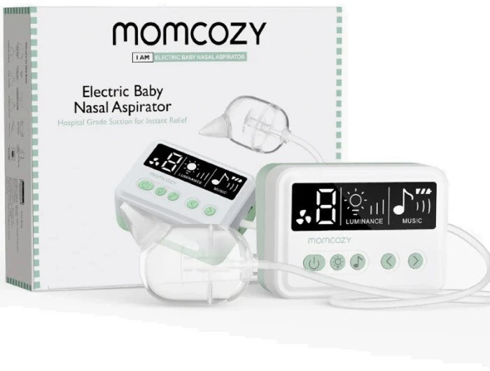 MOMCOZY LIGONINĖS LYGIO ELEKTRINIS KŪDIKIO NOSIES ASPIRATORIUS
