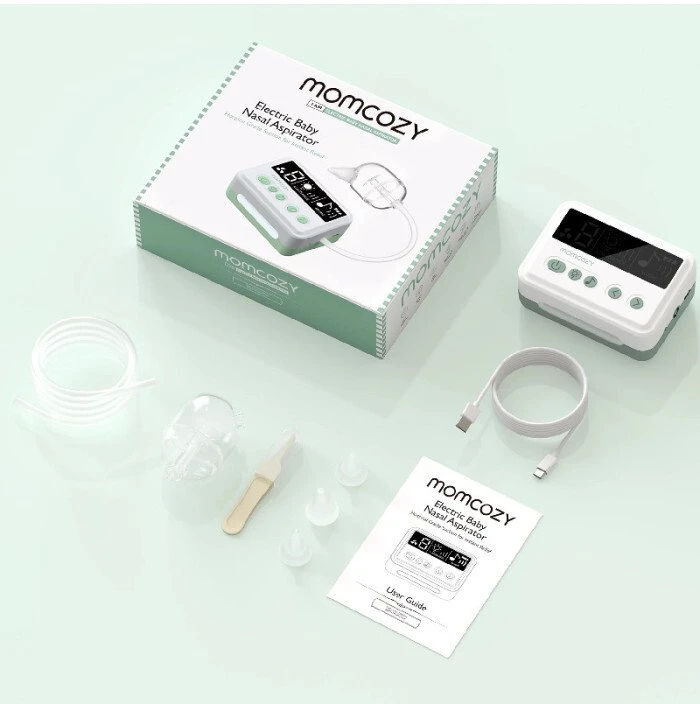MOMCOZY LIGONINĖS LYGIO ELEKTRINIS KŪDIKIO NOSIES ASPIRATORIUS