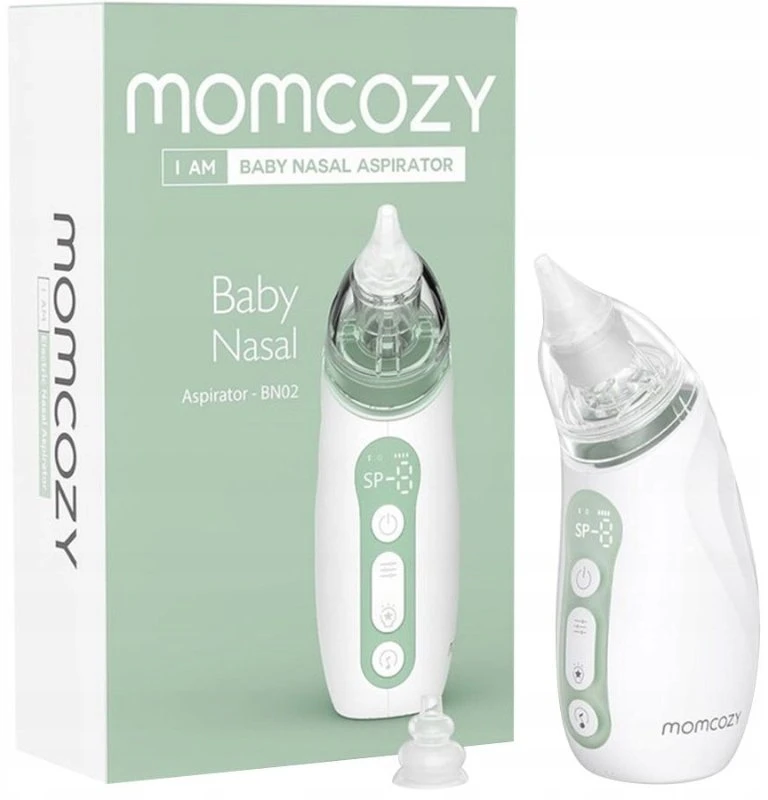 MOMCOZY KŪDIKIŲ NOSIES ASPIRATORIUS SU ILGAI LAIKANČIA BATERIJA