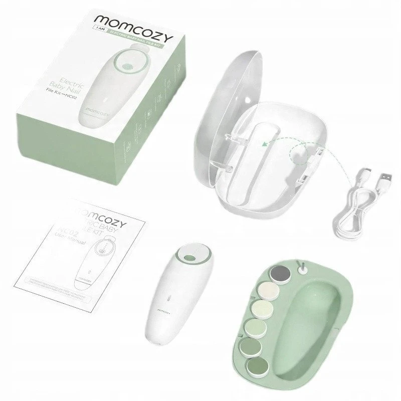 Elektrinė kūdikių ir vaikų nagų dildė Momcozy Baby Nail File