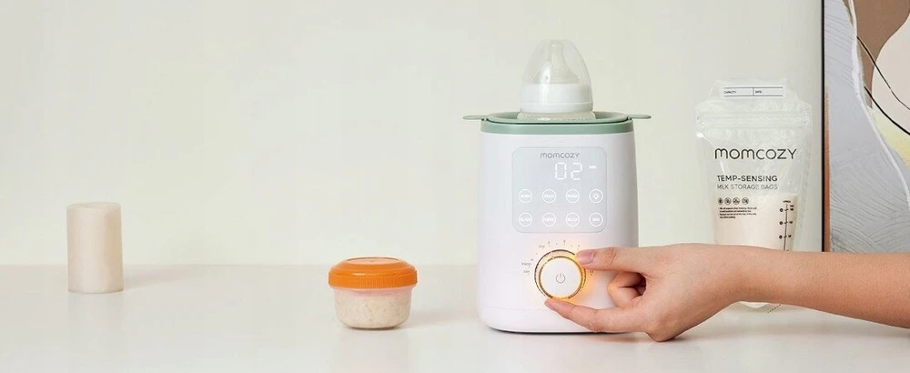 MOMCOZY MW02 NUTRI SMART IŠMANUSIS BUTELIUKŲ ŠILDYTUVAS KŪDIKIAMS