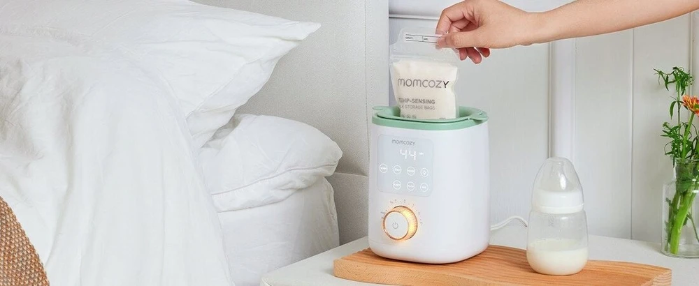 MOMCOZY MW02 NUTRI SMART IŠMANUSIS BUTELIUKŲ ŠILDYTUVAS KŪDIKIAMS