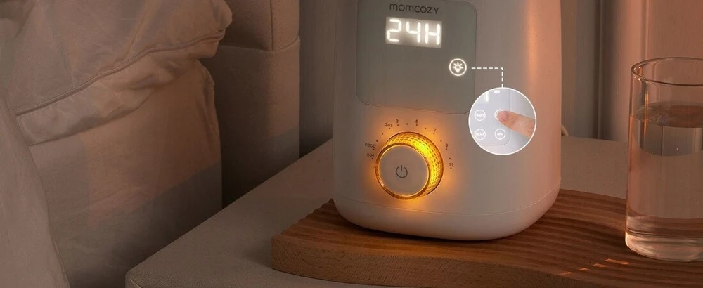MOMCOZY MW02 NUTRI SMART IŠMANUSIS BUTELIUKŲ ŠILDYTUVAS KŪDIKIAMS