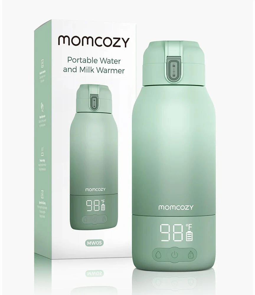 Įkraunamas vandens ir pieno šildytuvas Momcozy (MW005-GE12BA-A)