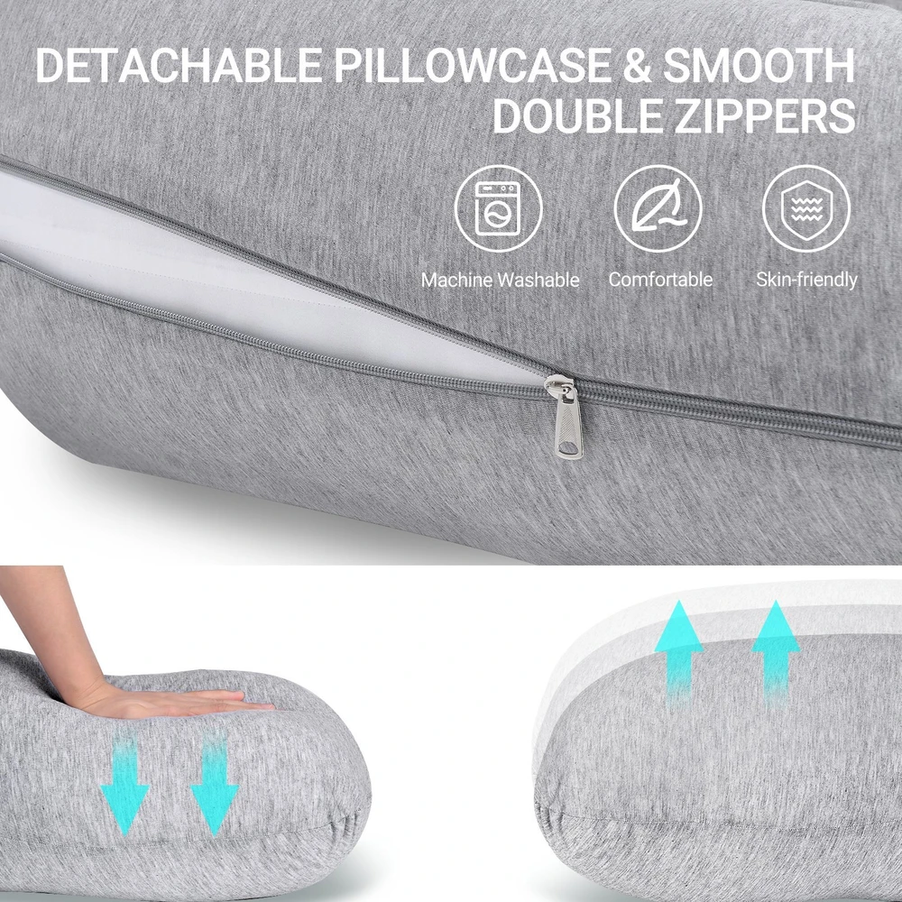 Momcozy nėščiosios pagalvė, J formos