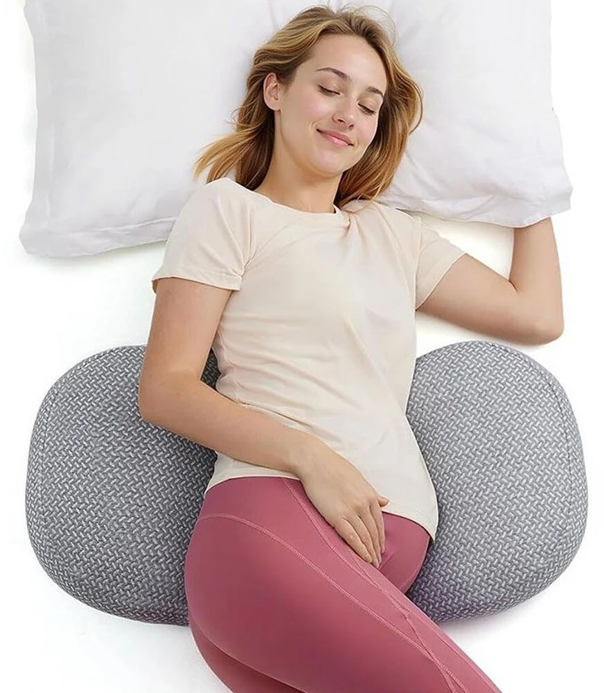 MOMCOZY NĖŠČIOSIOS PAGALVĖ, W FORMOS, Pilkas