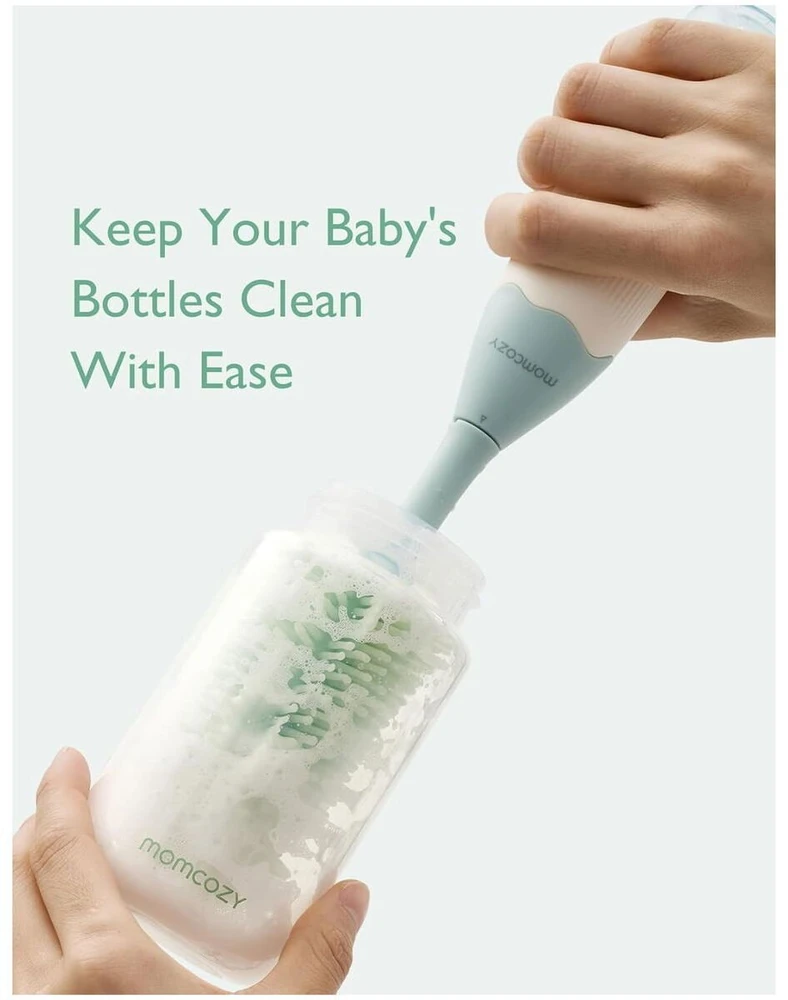 MOMCOZY BUTELIUKŲ IR ŽINDUKŲ ŠEPETĖLIŲ RINKINYS PUSH-PRESS