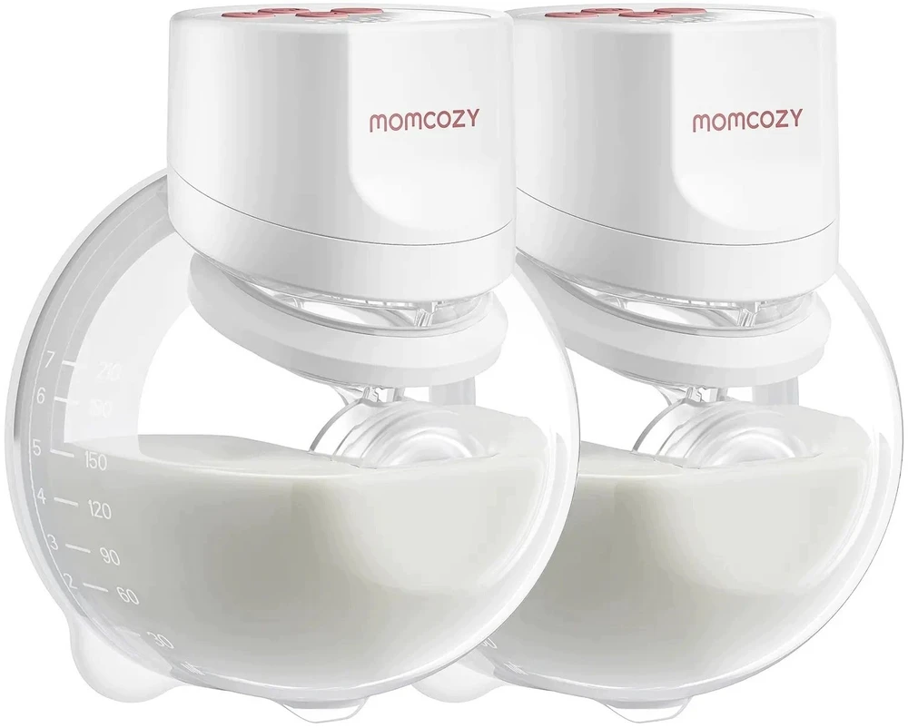 Momcozy S12 PRO+ Double electric breast pump Baltas