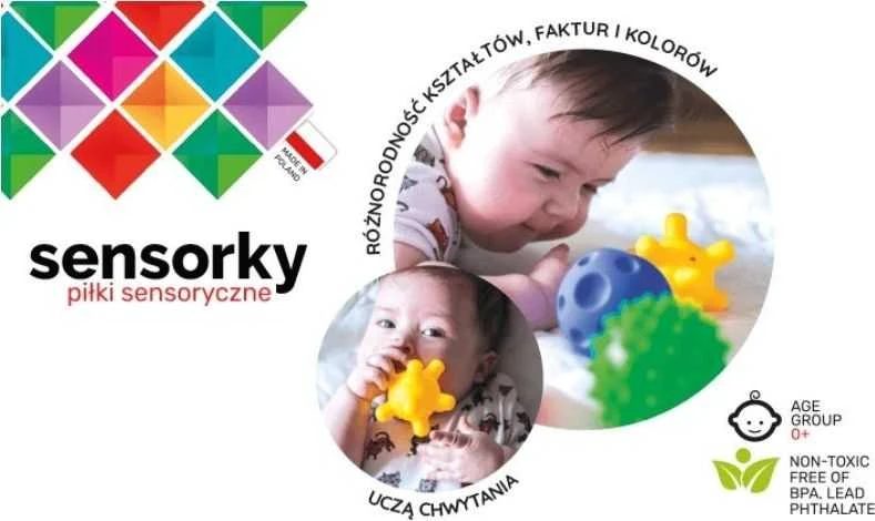 Hencz Moms Care HENCZ 875 Sensoriniai kamuoliukai 5vnt (dėžutė)