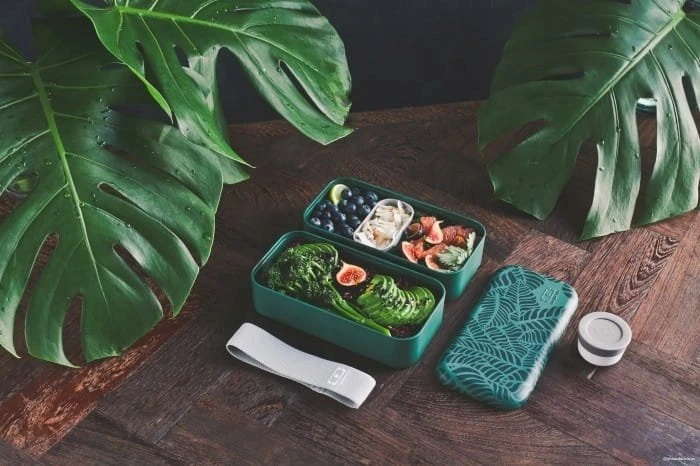 Monbento Monbento Bento Original Graphic Jungle žalia